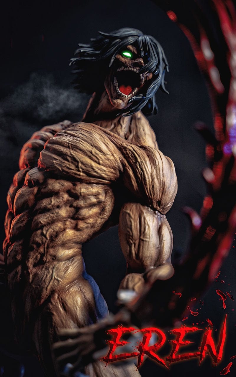 Figurine SNK Collector en Resine Titan Assaillant vs Titan Mâchoire 0 Tresor Otaku