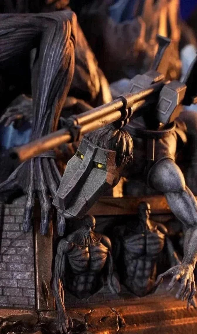 Figurine SNK en Résine Eren 9 Titans Primordiaux Tresor Otaku