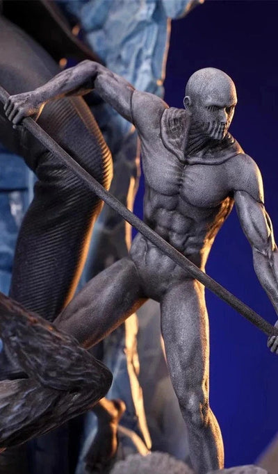 Figurine SNK en Résine Eren 9 Titans Primordiaux Tresor Otaku