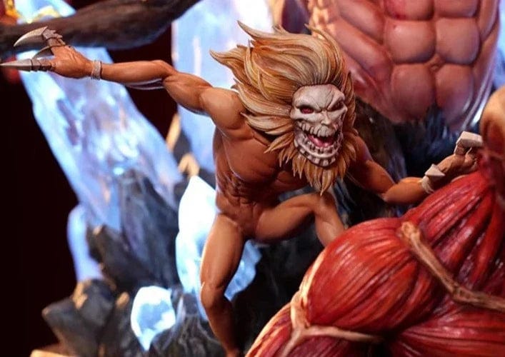 Figurine SNK en Résine Eren 9 Titans Primordiaux Tresor Otaku