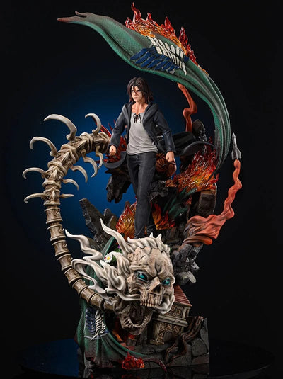 Figurine SNK en Résine Eren Titan Originel Tresor Otaku