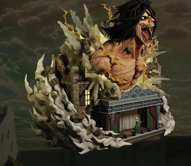 Figurine SNK en Résine Eren Willy Teyber Tresor Otaku