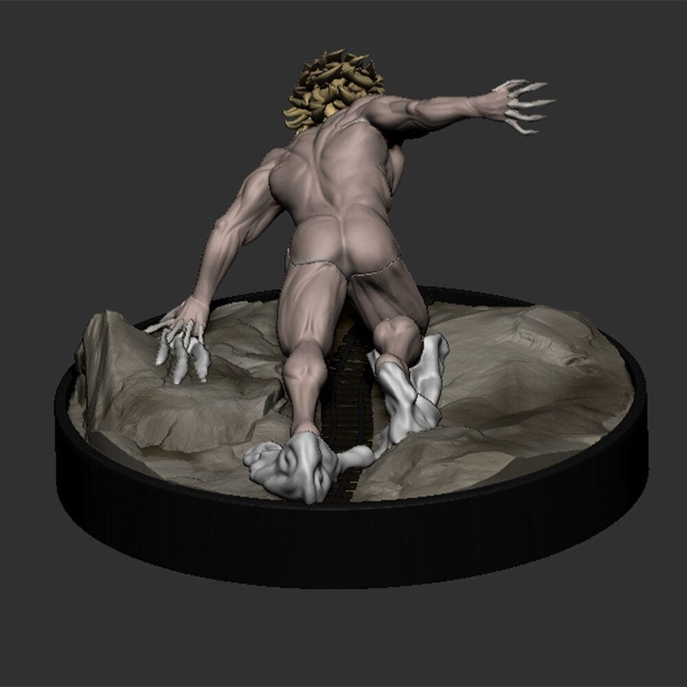 Figurine SNK Titan Mâchoire Tresor Otaku