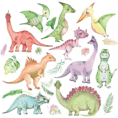Grand Stickers Dinosaure Chambre Bébé Tresor Otaku