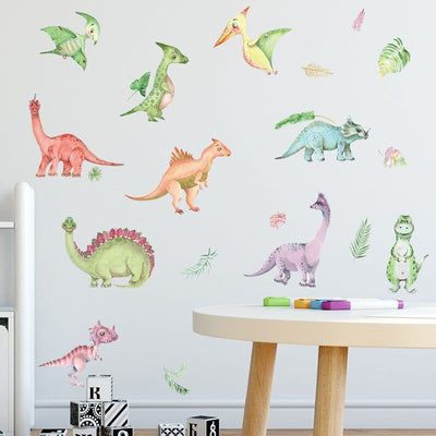 Grand Stickers Dinosaure Chambre Bébé Tresor Otaku