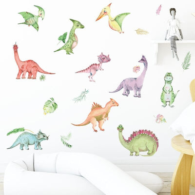 Grand Stickers Dinosaure Chambre Bébé Tresor Otaku