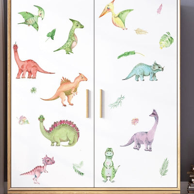 Grand Stickers Dinosaure Chambre Bébé Tresor Otaku