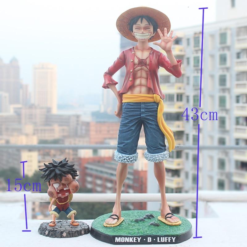 Grande Figurine Luffy 43 cm Tresor Otaku
