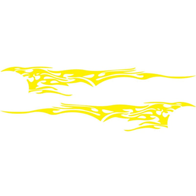 Sticker Autocollant Voiture Jaune Tresor Otaku