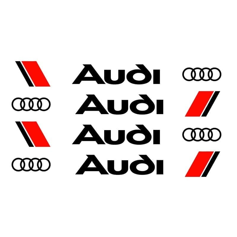 Stickers Audi Sport Noir Tresor Otaku