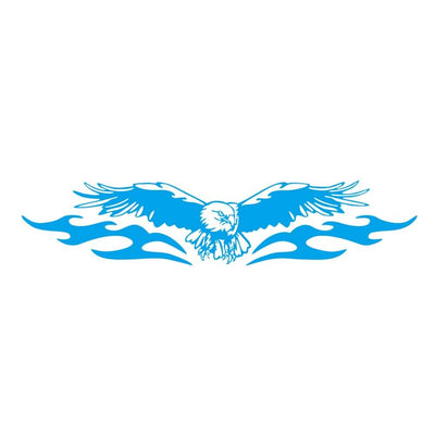 Stickers Capot Voiture<br>Aigle Royal Bleu Tresor Otaku