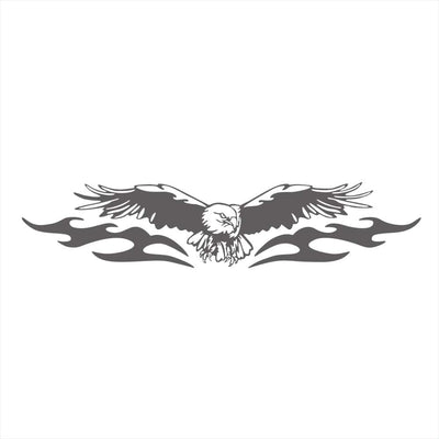 Stickers Capot Voiture<br>Aigle Royal Gris Tresor Otaku