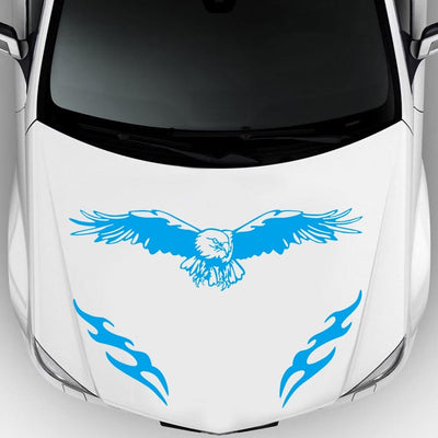 Stickers Capot Voiture<br>Aigle Royal Tresor Otaku