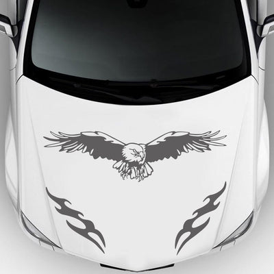 Stickers Capot Voiture<br>Aigle Royal Tresor Otaku