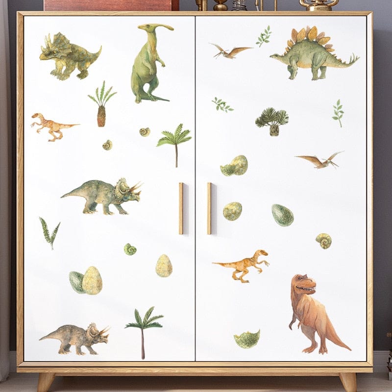 Stickers Chambre Bébé <br>Royaume des Dinosaures Tresor Otaku
