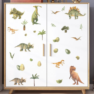 Stickers Chambre Bébé <br>Royaume des Dinosaures Tresor Otaku