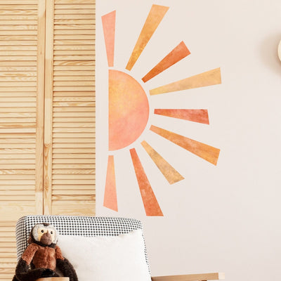 Stickers Chambre Enfant<br>Soleil Levant Tresor Otaku