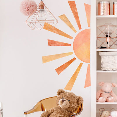 Stickers Chambre Enfant<br>Soleil Levant Tresor Otaku