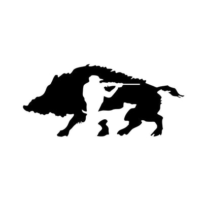 Stickers Chasse Voiture Noir Tresor Otaku