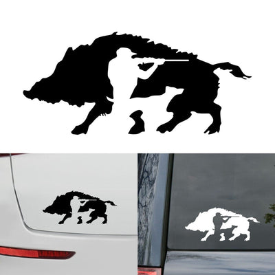 Stickers Chasse Voiture Tresor Otaku