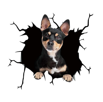 Stickers Chien Voiture 12 Tresor Otaku