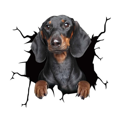 Stickers Chien Voiture 2 Tresor Otaku
