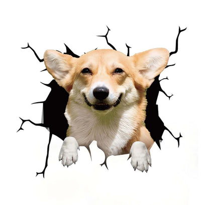 Stickers Chien Voiture 5 Tresor Otaku