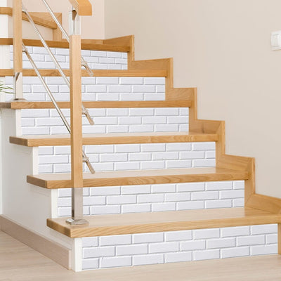 Stickers Contremarche Escalier Blanc Tresor Otaku