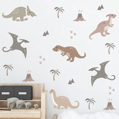 Stickers Dinosaure Chambre Garçon Tresor Otaku
