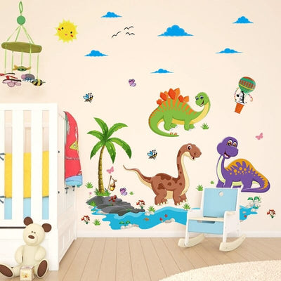 Stickers Dinosaures Chambre Bébé Garçon Tresor Otaku