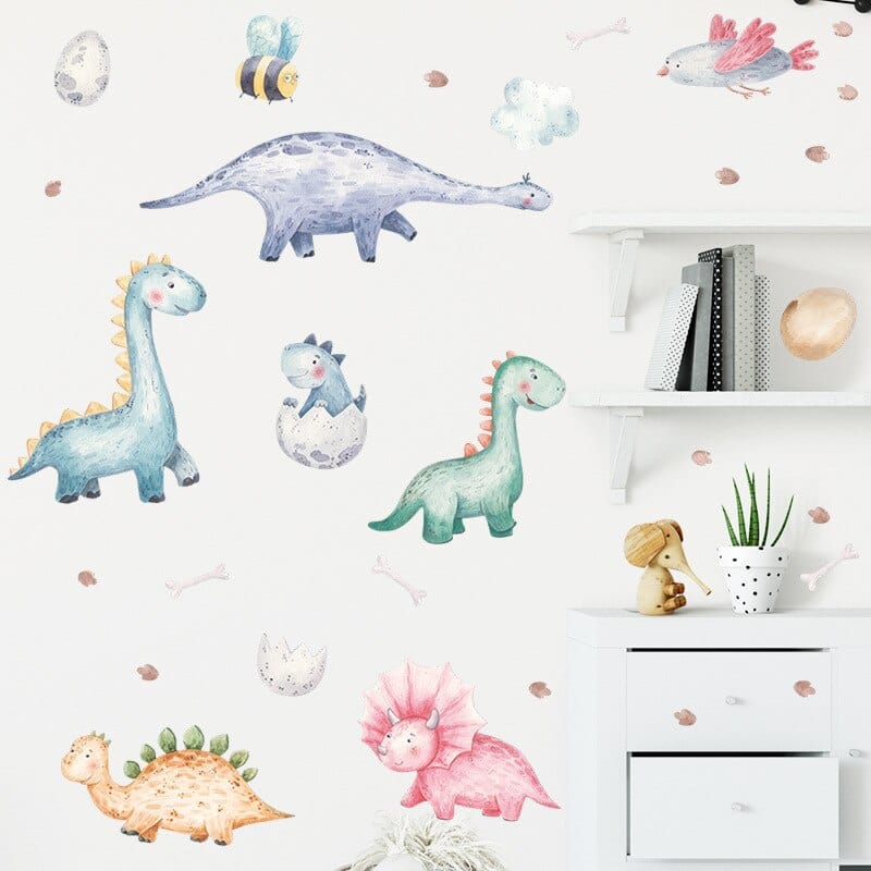 Stickers Dinosaures pour Bébé Tresor Otaku