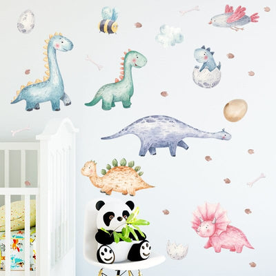 Stickers Dinosaures pour Bébé Tresor Otaku