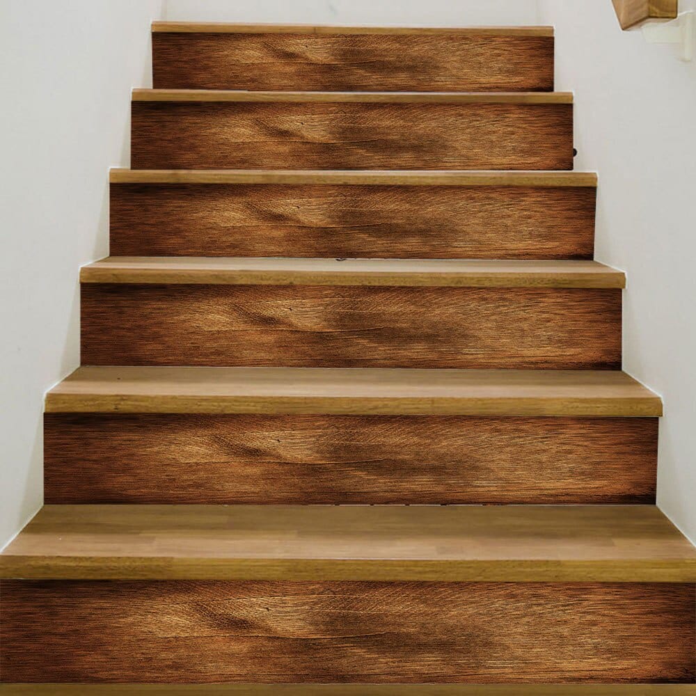Stickers Escalier Bois Tresor Otaku
