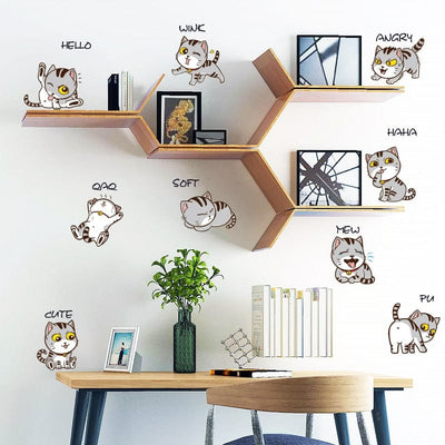 Stickers Frigo Chat Mignon Tresor Otaku