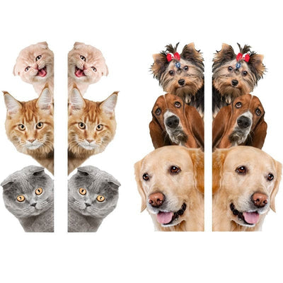 Stickers Frigo Chien et Chat Tresor Otaku