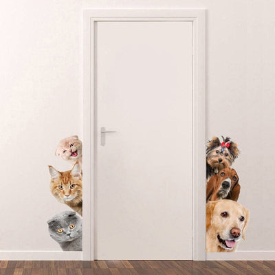Stickers Frigo Chien et Chat Tresor Otaku