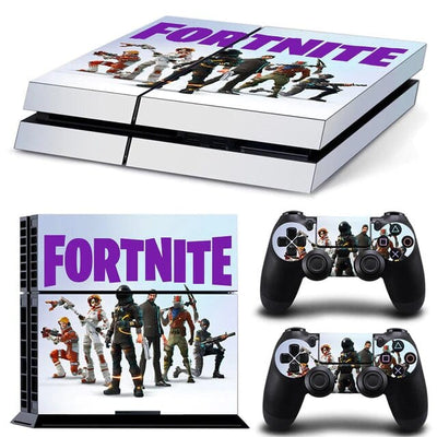 Stickers PS4 Fortnite Blanc Stickers PS4 Tresor Otaku