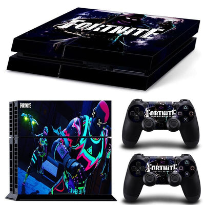 Stickers PS4 Fortnite Noir Stickers PS4 Tresor Otaku