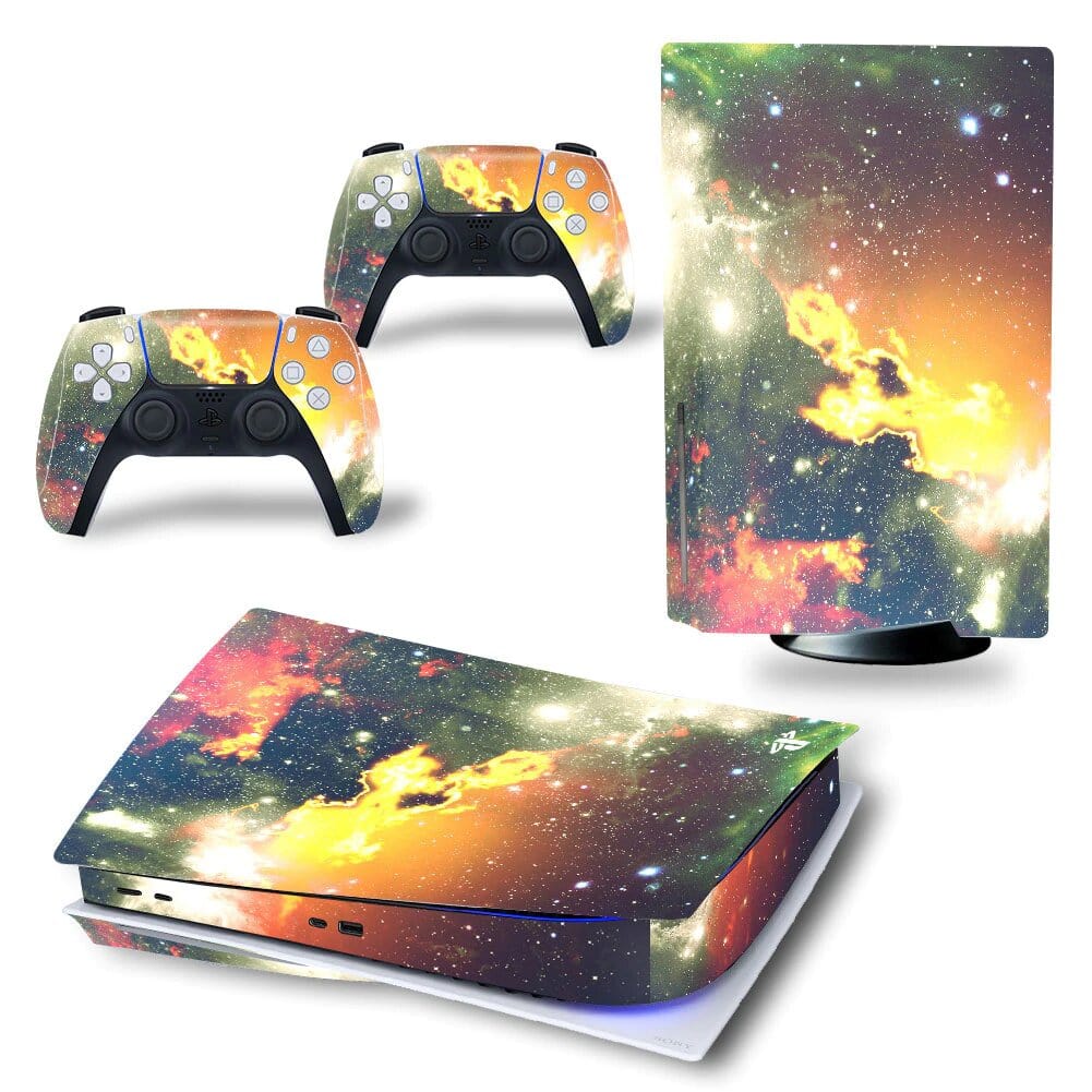 Stickers PS5<br> Ciel Etoilé Stickers PS5 Tresor Otaku