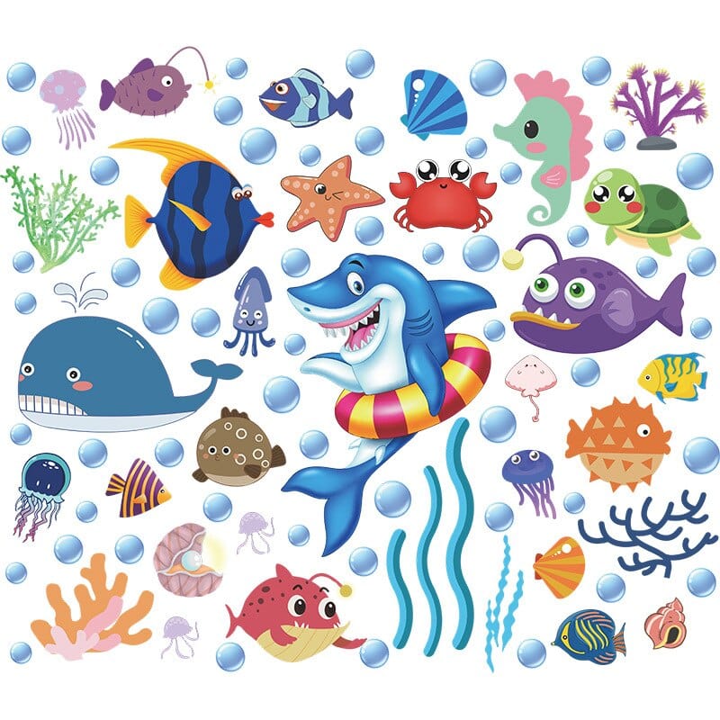 Stickers Salle de Bain Enfant Tresor Otaku