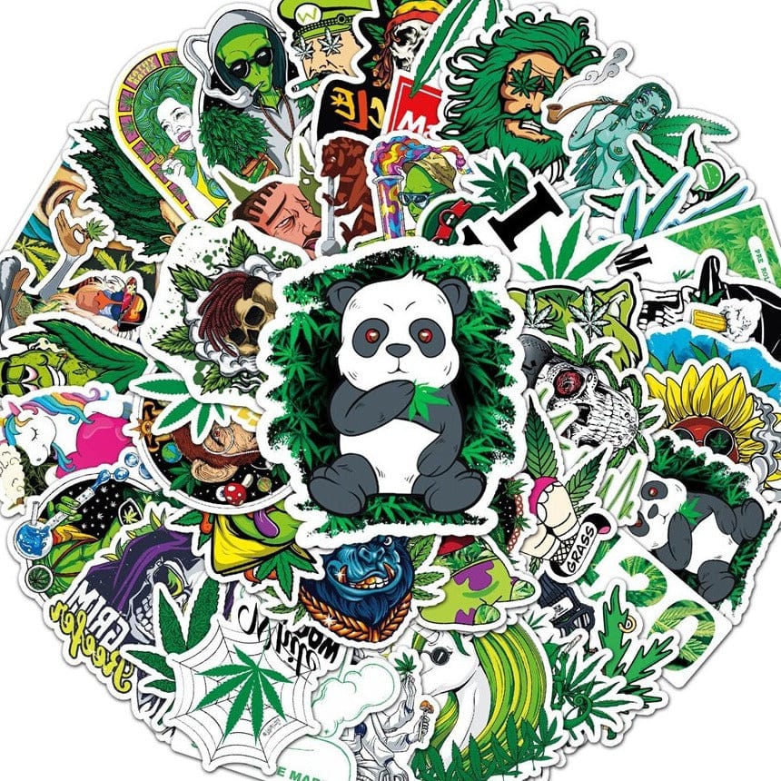 Stickers Skate<br> 420 (50 pcs) Stickers Skate Tresor Otaku