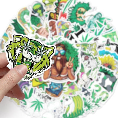 Stickers Skate<br> 420 (50 pcs) Stickers Skate Tresor Otaku
