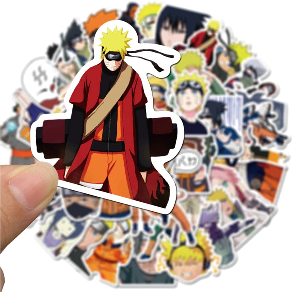 Stickers Skate <br> Naruto (50pcs) Stickers Skate Tresor Otaku