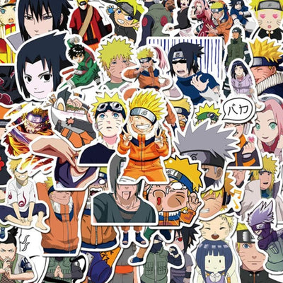 Stickers Skate <br> Naruto (50pcs) Stickers Skate Tresor Otaku