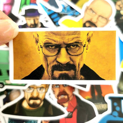 Stickers Skate Breaking Bad Pack de Stickers Tresor Otaku