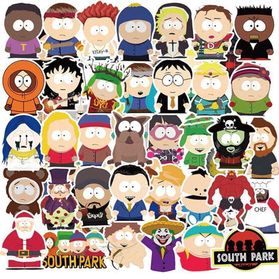 Stickers South Park Pack de Stickers Tresor Otaku