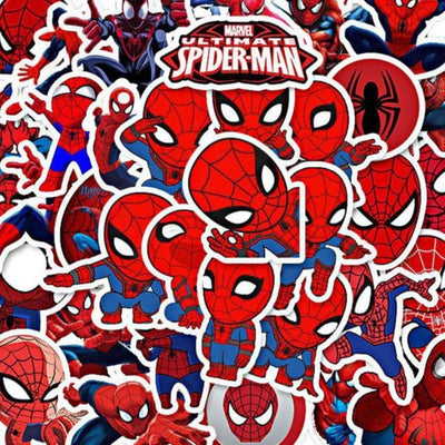 Stickers Spiderman <br> (Pack de 35) Pack de Stickers Tresor Otaku