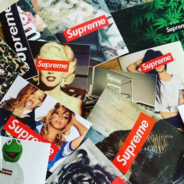 Stickers Supreme (Pack de 100) | Édition Limitée Pack de Stickers Tresor Otaku