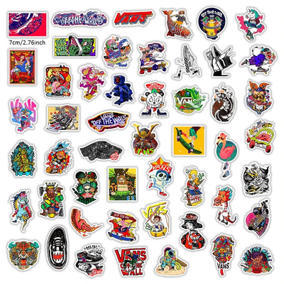 Stickers Vans Pack de Stickers Tresor Otaku