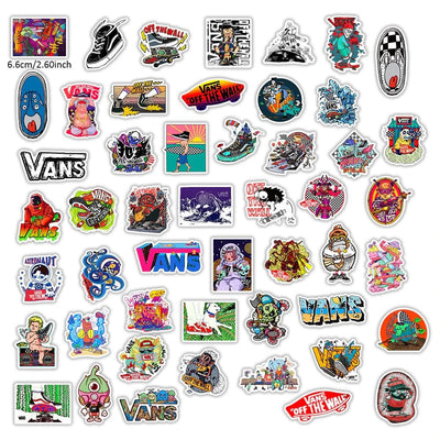 Stickers Vans Pack de Stickers Tresor Otaku